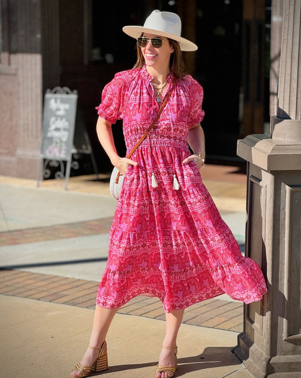 Pink Safari Dress